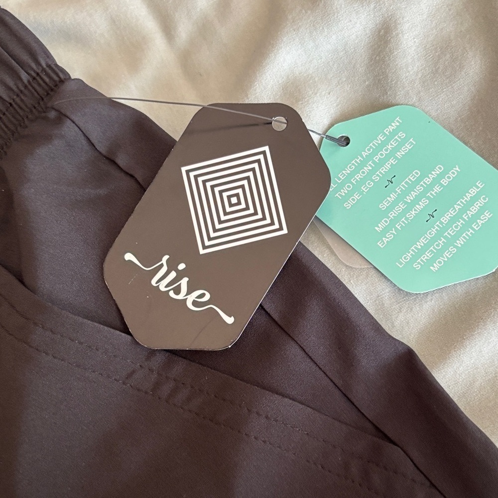 Black Athletic Pant M- lightweight performance wear